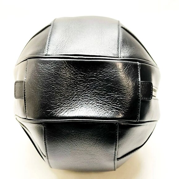 Gucci Hand Bag Black Leather 796-070325 - Picture 5 of 13